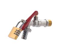 Robinet Extérieur 1/4 de tour Cadenassable + Cadenas à 3 Chiffres NOYON & THIEBAULT