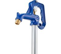 Robinet extérieur résistant au gel, 1595 mm, profondeur d'enfouissement de 914,4 mm, raccordement de tuyau G 3/4" et raccord de tuyau, sans plomb, pour l'irrigation des jardins et des exploitations ag