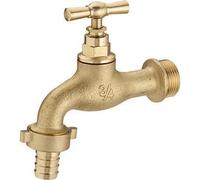 Robinet Extérieur Traditionnel mâle 15x21 - mâle 15x21 + raccord au Nez Ø15 NOYON & THIEBAULT