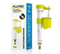 Robinet flotteur inférieur universel pour chasse d'eau 3/8" Filetage en laiton Remplissage rapide et silencieux Bouée réglable Compatible avec Roca Gala Ideal Standard Jacob Delafon et plus