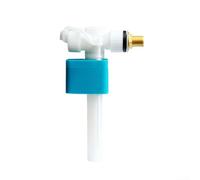 Robinet flotteur réglable pour montage latéral de réservoir (cuivre) | Matériau ABS, flotteur réglable, entrée latérale, installation facile, fonctionnement sans fuite