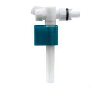 Robinet flotteur réglable pour montage latéral de réservoir (plastique) | Matériau ABS, flotteur réglable, entrée latérale, installation facile, fonctionnement sans fuite
