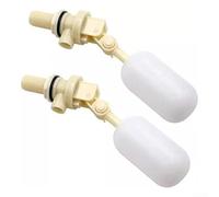 Robinet Flotteur WC 1/2 Pouces ABS 2 Packs Silencieux | Silencieux, haute pression, plastique ABS, 2 packs, contrôle niveau précis, économie eau 30%
