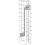 Robinet Gabion Argenté 25 x 25 x 100 cm Acier inoxydable