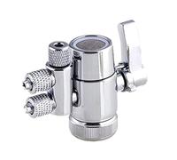 Robinet inverseur de robinet 3/8" en laiton chromé adaptateur filtre à eau