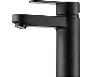 Robinet KARDON 2 bain en NOIR MAT avec vidage à tirette / Robinet de lavabo / Robinet de bain