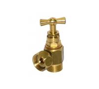 Robinet laiton équerre MF3/8"" (X10)