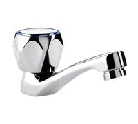 Robinet lave-main simple eau froide seule de lavabo à tête céramique