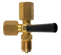 Robinet manométrique SUKU, 3 voies, laiton, M20x1,5, PN25 (C20.009707)