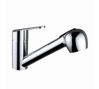 Robinet mitigeur CLEVER pour évier en laiton avec bec horizontal extractible à 2 fonctions - 61488
