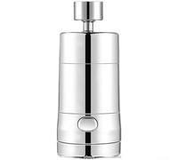 Robinet mitigeur de cuisine extractible avec station d'accueil magnétique, double pulvérisation, robinet d'évier pivotant à 360 ° à levier unique pour montage de pont à 1 ou 3 trous (A)