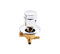 Robinet mitigeur de Douche à 2/3/4/5 Voies, connecteur d'intubation en Laiton, inverseur, mélangeur de Douche séparé, catridage en céramique pour Douche, Sauna, Spa, Salle de Bain, poignée Unique