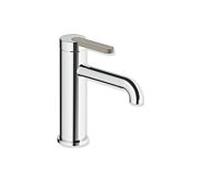 Robinet mitigeur de lavabo Hewi AQ477 AQ1.12M1134086 sans bonde, chromé, poignée couleur sable