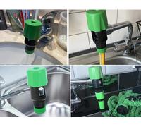 Robinet mitigeur d'eau chaude/froide pour lavabo de cuisine, salle de bains, robinet de Conversion en plastique, connecteur réutilisable, connexion rapide/Type de mamelon 1 pièce OG with nipple jont