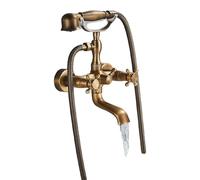 Robinet, mitigeur, design contemporain, finition laiton vieilli
