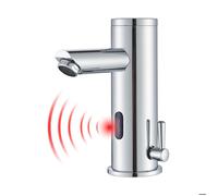 Robinet Mitigeur Lavabo InfraRouge,Laiton,Eau Chaude Froide,Réglage Température,Salle de Bain