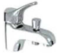 Robinet mitigeur mécanique baignoire et douche Edinburgh, Monotrou, Noir - ROUSSEAU G