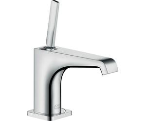 Robinet monocommande pour lavabo AXOR Citterio E, modèle 90, avec bonde à clapet pour lavabo, finition chrome