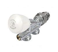 robinet monotube 4 voies - thermostatisable - diamètre 15 x 21 - 16 - avec sonde plastique - giacomini r437nx031