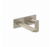 Robinet mural 2 trous Kludi RENON 42244N575 210 mm, inox nickel brossé PVD