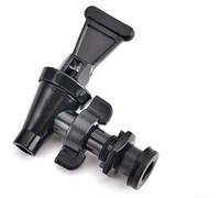 Robinet pour Seau Plastique Noir 12,3 cm Robinet de Bec Distributeur de Boisson Robinet Pichet Isotherme 10L 12L