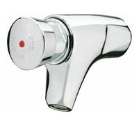 Robinet poussoir mural pour lavabo - eau chaude - 15x21 - Presto 504 PRESTO