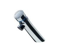 Robinet poussoir temporisé à manette eau froide sur plage pour lavabo Neo chrome