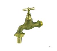 Robinet puisage laiton brut N.F Mâle 1/2 Nez 3/4 Ø15