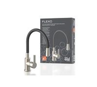 Robinet rabattable noir et inox Eisl FLEXO