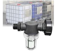 Robinet raccord cuve - PZCC - PZCC 1000 L - Filtre intégré réutilisable - Adaptateur S60x6 - Filetage 3/4''