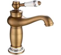 Robinet Rousseau, Métal, Inox, Aérateur inclus, pour lavabo