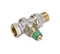 Robinet thermostatique DN10 et DN15 avec limiteur de débit - DANFOSS - Corps ra-dv 10 droit - Mural