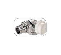 Robinet thermostatisable coaxial droit 1/2"