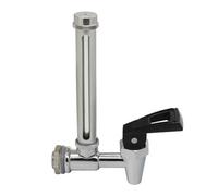 Robinet vue claire filtre à eau par gravité pour purificateur eau gravité jauge de niveau d'eau cuve robinet indicateur de niveau vanne de contrôle liquide capteur visuel (3/8 pouce 180mm)