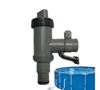 Robinets d'Arrêt de Piscine Enterrée Adaptateur De Plongeur Robuste Pour | Raccords pour Piscine Enterrée pour Débit d'Eau Extérieur Piscine Maison