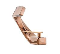 Robinets de cuisine, Robinet De lavabo noir monté sur le pont Salle Bain, robinet d'eau monotrou, Mitiur chaud et froid, mitiur(Rose gold)
