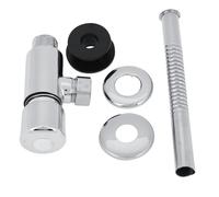 Robinets de rinçage pour urinoirs en alliage de zinc, compatible Porcher | Commande temporisée précise qui limite le gaspillage d'eau et réduit les coûts d'entretien, finition chromée résistante à la