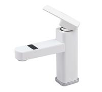 Robinetterie de cuisine Robinet de cuisine blanc Robinet de lavabo Mitigeur monocommande