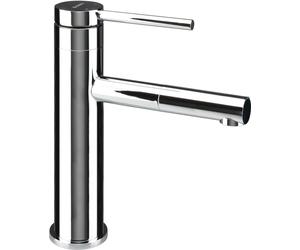 Robinetterie de lavabo, avec bec extractible - chromé
