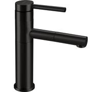 Robinetterie de lavabo, avec bec extractible - noir