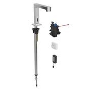 Geberit Mitigeur lavabo Brenta thermostatique électronique 116.198.21.1, alimentation par pile, chromé