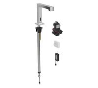 Geberit Brenta - Mitigeur de lavabo électronique, sans mélangeur, alimentation par le pile, chrome 116.193.21.1