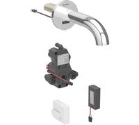 Robinetterie de lavabo Geberit Piave montage mural alimentation par pile pour - GEBERIT 116.264.21.1