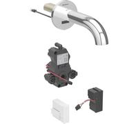 Robinetterie de lavabo Geberit Piave montage mural alimentation sur secteur p - GEBERIT 116.262.21.1