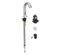 Geberit Piave - Mitigeur de lavabo électronique, sans mélangeur, alimentation par le réseau, chrome 116.181.21.1