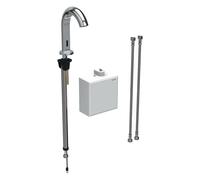 Geberit Piave - Mitigeur de lavabo électronique, avec mélangeur, alimentation par le générateur, chrome 116.166.21.1
