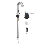 Geberit Mitigeur de lavabo Piave 116.188.21.1 – Thermostatique électronique, sur pile, chromé
