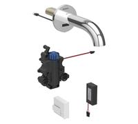 Geberit Mitigeur de lavabo Piave thermostatique électronique encastré 170 mm pile chromé