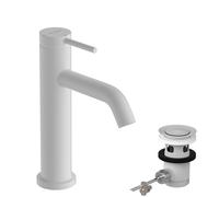 Robinetterie de lavabo hansgrohe Tecturis S 110 CoolStart, EcoSmart+, portée 116 mm, 73314700, Couleur: Blanc mat