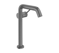 Hansgrohe Robinet lavabo Tecturis S 240 CoolStart – lavabos à poser, EcoSmart+ – Chrome noir brossé